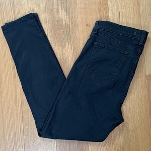 J Brand Maria High Rise Skinny Jeans in Black Size 31